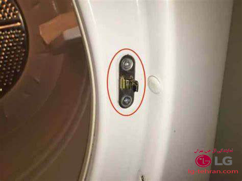 علت نچرخیدن ماشین لباسشویی ال جی قفل درب