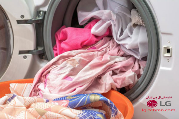 علت نچرخیدن ماشین لباسشویی ال جی پر شدن ماشین لباسشویی