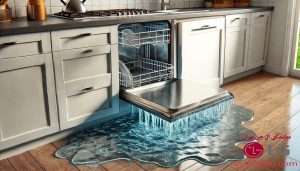 علت نشت آب از زیر ماشین ظرفشویی ال جی